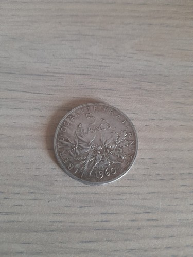 Francs semeuse 1960 - 5,