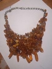 Ancien Collier En Ambre