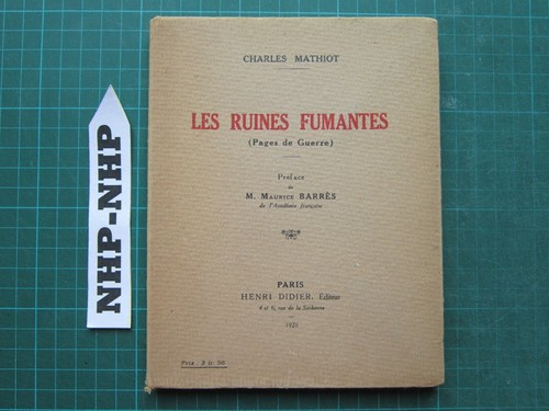 Charles mathiot ruines - charles, "ruines