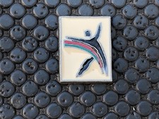  pins pin BADGE DIVERS ART JEAN MIOTTE TACHISME  RARE