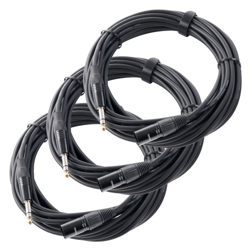 Cable xlr pin - 3x,