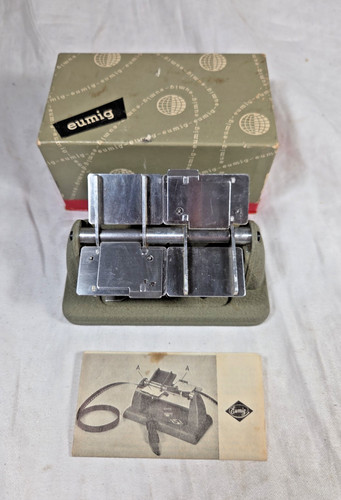 Eumig 8mm splicer box - splicer, &