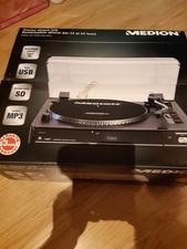 platine vinyle USB SD MP3 Medion neuve