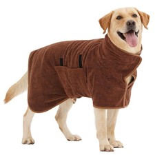 Peignoir pour Chien, Peignoir en Microfibre pour Chien Moyen et Grand, Super ...