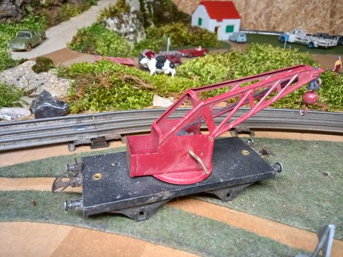Hornby petit wagon grue - hornby,