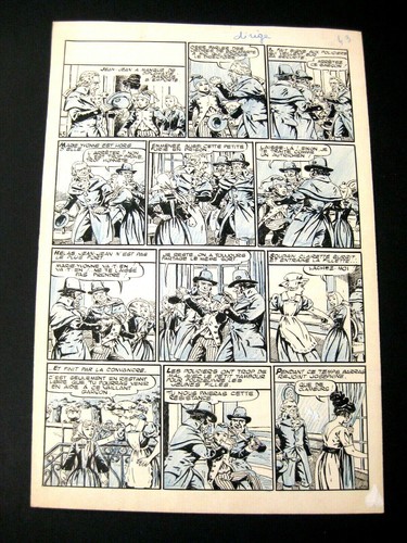 Rallic planche originale 46 - le,