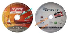 PS3 lot 2 jeux - SINGSTAR Guitar + Disney SING IT High School Musical 3 chansons