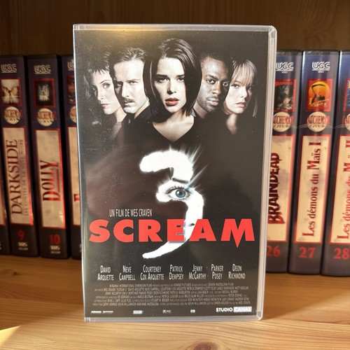 Vhs cassette video scream - -,