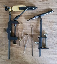 lot ETAU PINCE support MONTAGE DE MOUCHE LA PECHE pecheur à fixer sur la table