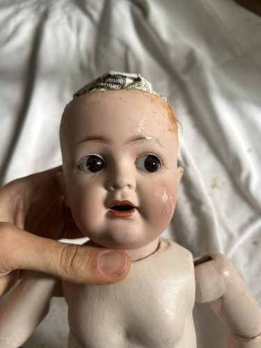 Poupée ancienne jumeau - poupée,
