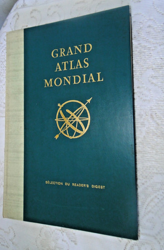 Livre grand atlas mondial - grand,