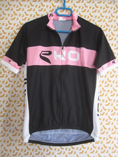 Maillot cycliste EKOI Cycling rose noir intégral jersey Velo homme - XL