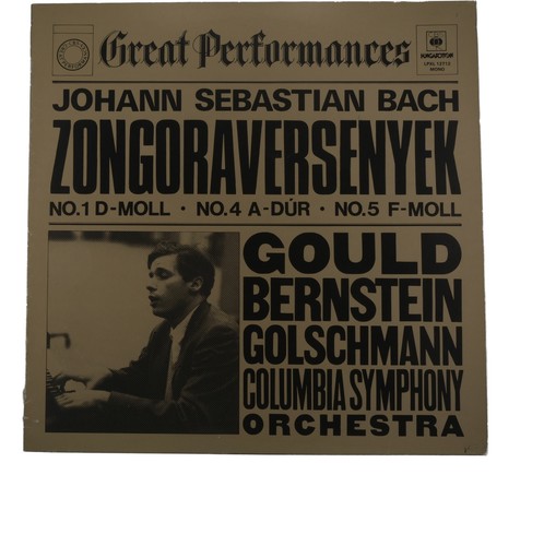 Bach gould concertos pour - concertos,