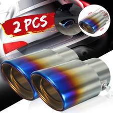 2X 63mm Embout Sortie Tuyau