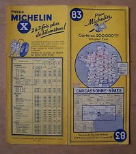 § carte MICHELIN 83