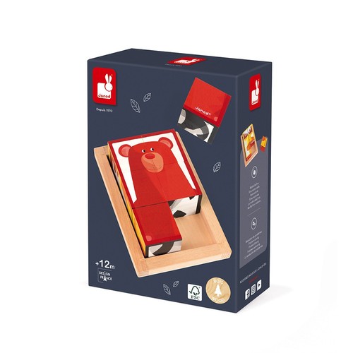 Cubes foret zigolos janod - 6,