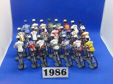 FIGURINE CYCLISTE - Format Cofalu - 1986 TOUR DE FRANCE COMPLET (22 Figurines)
