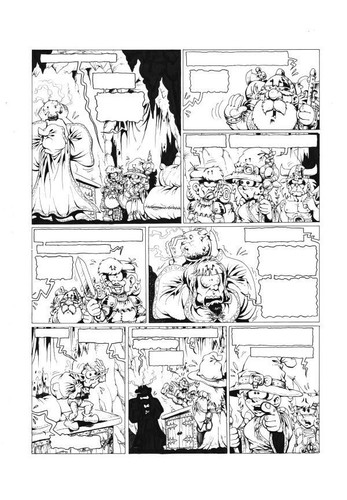 Planche originale le - planche, bd