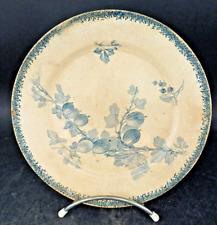 Plat Compotier FAIENCE U&C SARREGUEMINES MODELE GROSEILLES Ø 22cm Terre De Fer