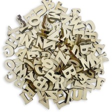 208 lettre en bois，lettres