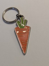 Porte-clés métal MAAF assurance " plan vigicarotte " N° b23 détails voir photos