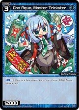 Wixoss card WXDi-P02-070[EN] Con Aqua, Master Trickster C  CHANGING DIVA WXDi-P0