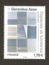 FRANCE 2017 - N°5189 OEUVRE de GENEVIEVE ASSE NEUF ** LUXE MNH