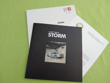 BROCHURE NEUVE LISTER STORM SUPERCAR 1995 SOUS CARTON RIGIDE