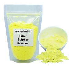 Poudre de soufre pur, poudre