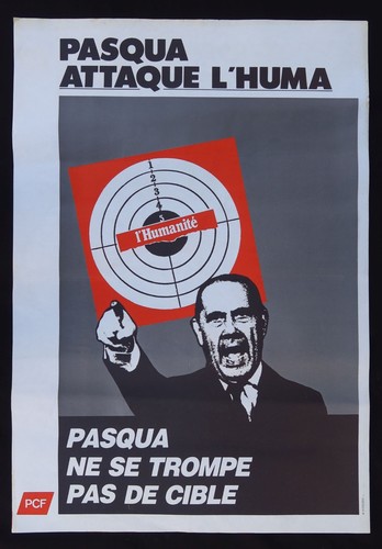 Affiche pasqua attaque huma - affiche,