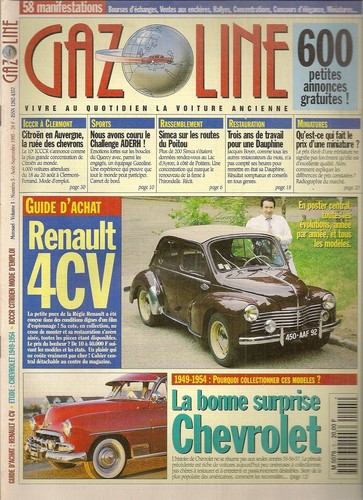 Gazoline numero collector - gazoline,
