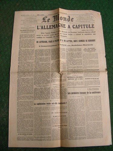 Ww2 france journal - journal, francais
