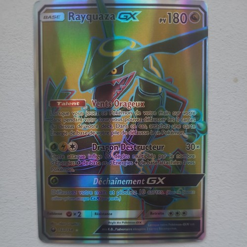 Carte pokémon rayquaza - pokémon, gx
