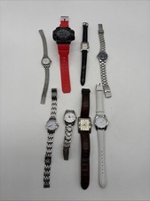 Lot 8 Montres Fonctionnelles Piles Neuves Inotime Saxo Yonger Enchères #Q16