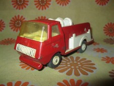 Vintage 70s Ancien CAMION DE POMPIER TONKA en TÔLE? METAL? INCOMPLET Fire Truck