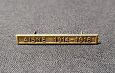 Agrafe Aisne 1914-1918 pour
