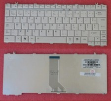Clavier Azerty Français TOSHIBA PORTEGE M800-11R 9J.N7482.G0F A000022140 Blanc