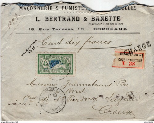 8294 enveloppe bordeaux - -, l