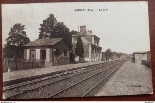 Boisset gare cheminots - boisset,