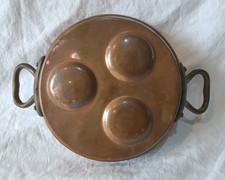Ancien plat gâteau cuivre - plat,