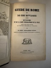 [RARE] Guide de Rome et de ses environs – Alexandre Rufini (1861)