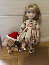 vêtement compatible poupée Mini-Sarah, Ruby red 20 cm