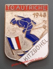 insigne Chasseurs Alpins BCA Autriche 1948 Centre Instruction Montagne Kitzbuhel