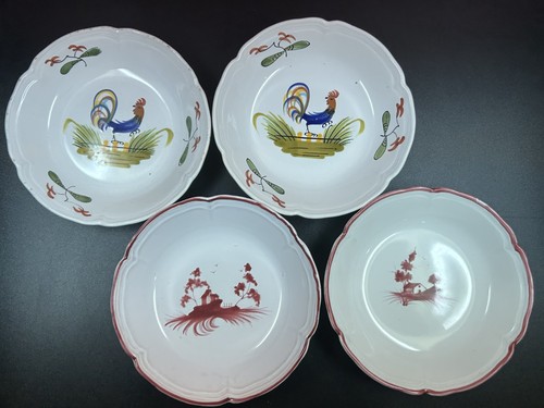 Ensemble assiettes - de,