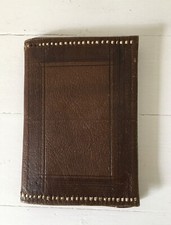 PORTE FEUILLE MAROCAIN EN CUIR MARRON UNISEXE