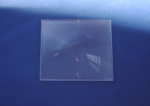Verre visée pour - verre, (dépoli)