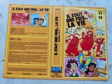 VHS il était une fois la vie épisode 11/12 K7 Vidéo Jaquette seule