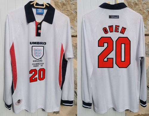 Maillot retro angleterre 1998 - retro,