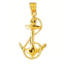 14k jaune ancre - 14k, corde