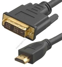 10ft DVI~HDMI Gold Male~M